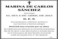 Marina de Carlos Sánchez